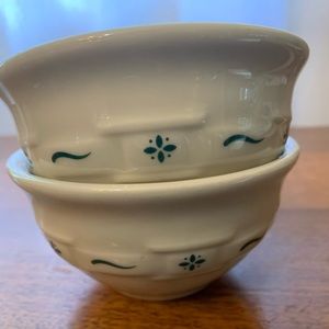 Longaberger custard cups